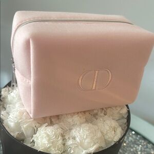 Dior Pink Cosmetic Bag
